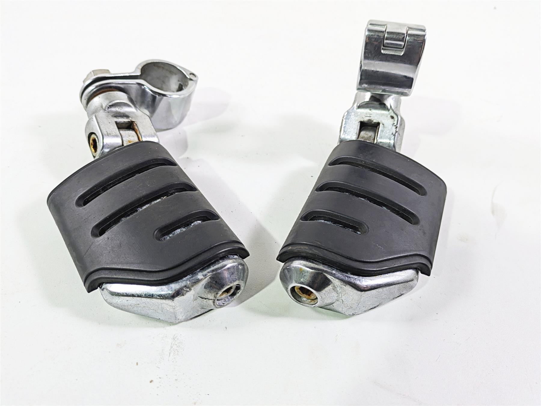 2005 Harley Touring FLHRI Road King Highway Chrome Foot Peg Rest Set {{ shop.shopifyCountryName }} - Mototech271