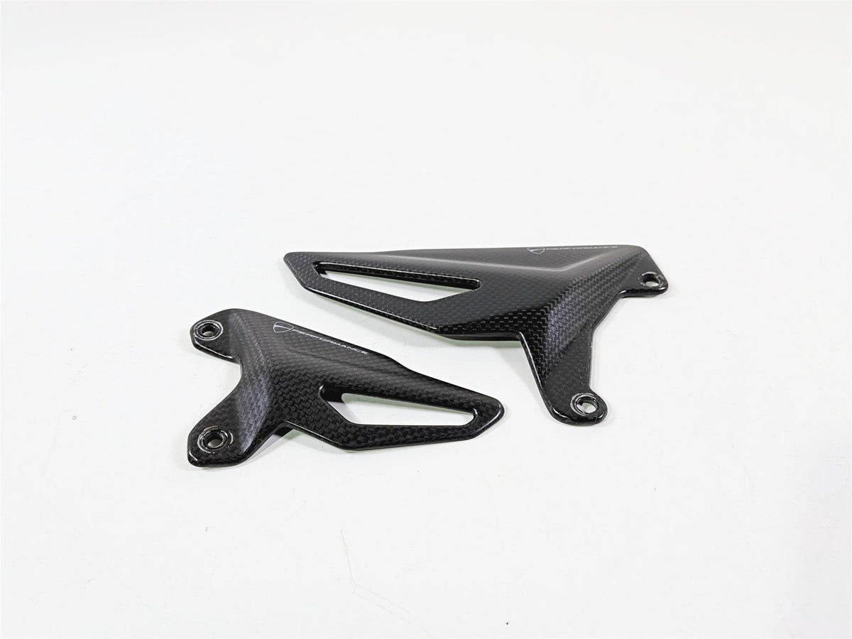 2019 Ducati Panigale V4S V4 S Corse Performance Carbon Fiber Heel Guard Set 96981061A {{ shop.shopifyCountryName }} - Mototech271