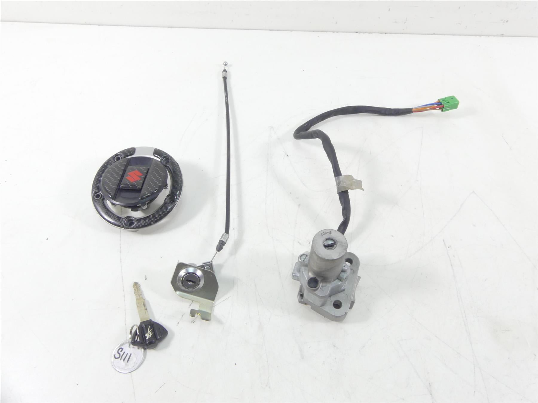 2020 Suzuki GSX1300 R Hayabusa Ignition Switch Key Lock Set - Read 37100-15850
