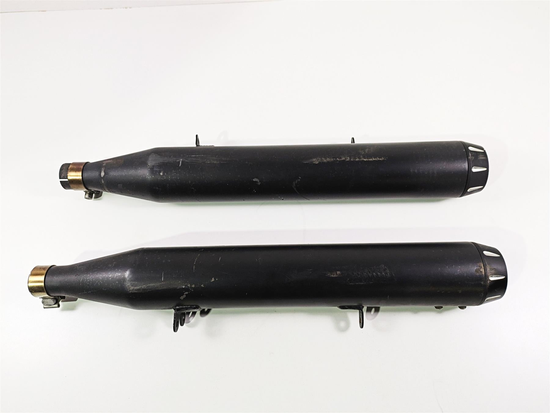 2012 Harley VRSCF Muscle V Rod Slip-On Exhaust Pipe Muffler Set {{ shop.shopifyCountryName }} - Mototech271