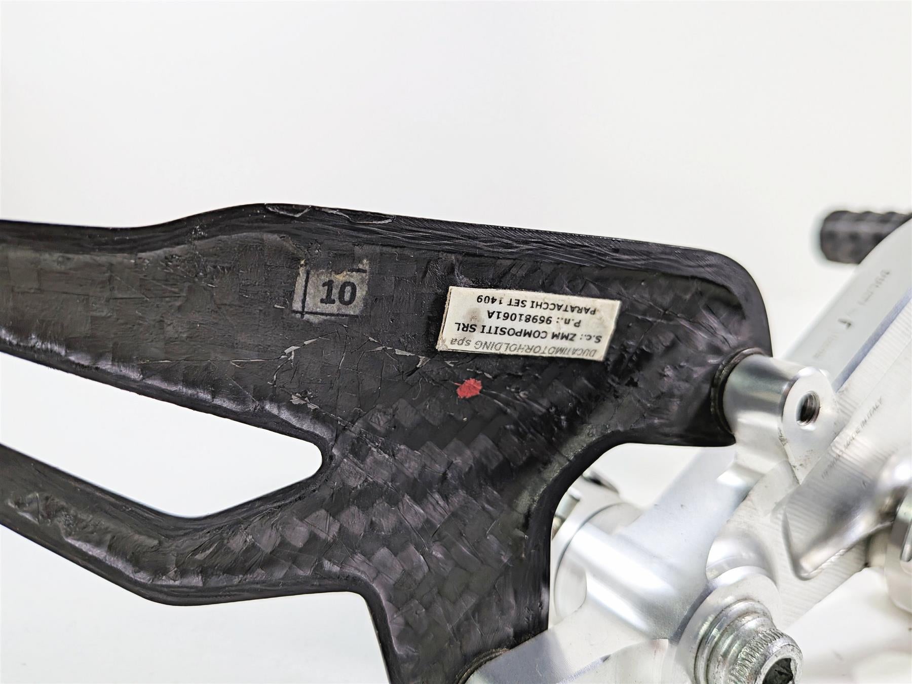 2019 Ducati Panigale V4S V4 S Corse Left Rizoma Foot Peg Shifter Rear Set 1938093 {{ shop.shopifyCountryName }} - Mototech271