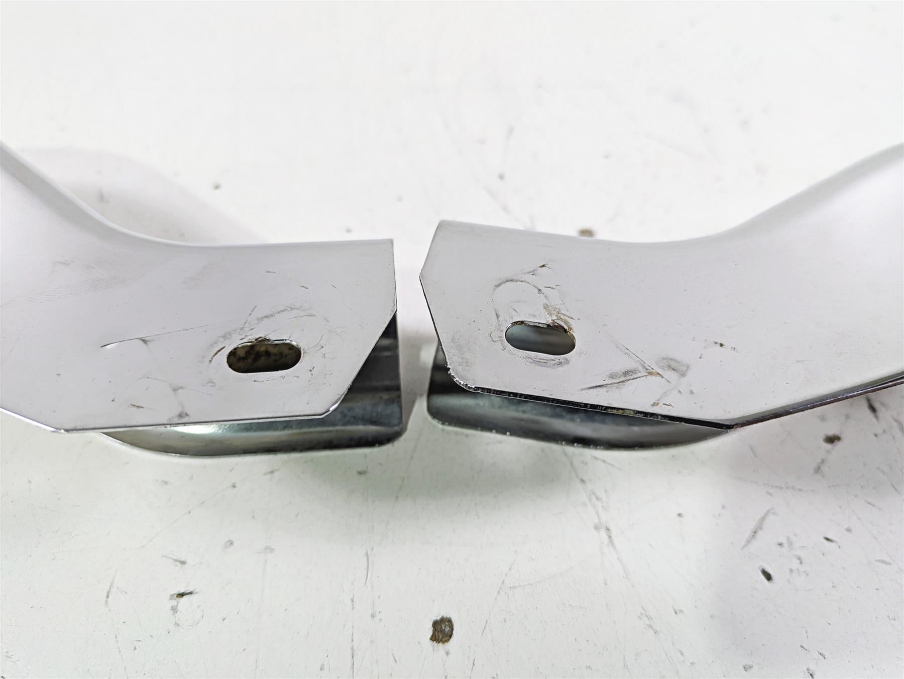 2003 Harley Touring FLHTCUI 100TH E-Glide Rear Frame Chrome Struts 47504-97 {{ shop.shopifyCountryName }} - Mototech271