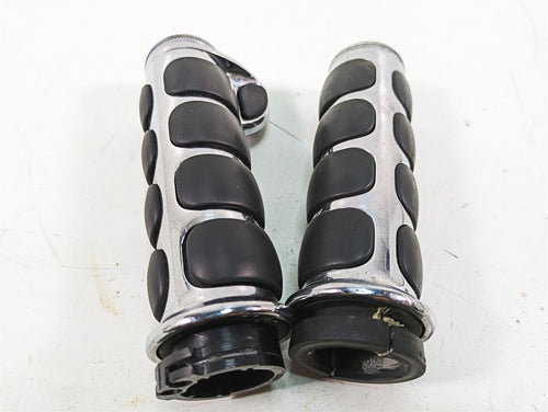 1999 Harley Dyna FXDL Low Rider Chrome Hand Grip Set | Mototech271