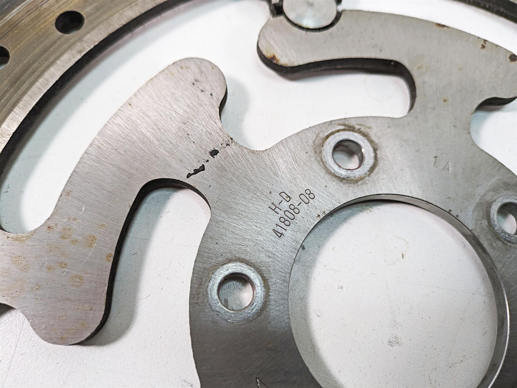 2011 Harley Touring FLTRU Road Glide Brembo Front Brake Rotor Disc Set 41808-08A {{ shop.shopifyCountryName }} - Mototech271