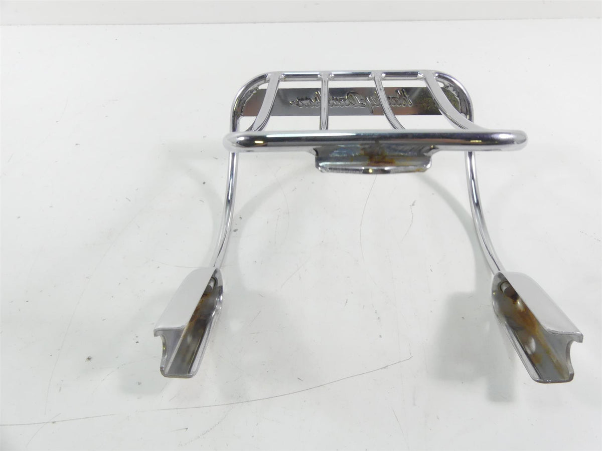 2005 Harley FXDWGI Dyna Wide Glide Rear Chrome Luggage Rack {{ shop.shopifyCountryName }} - Mototech271