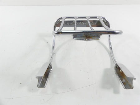 2005 Harley FXDWGI Dyna Wide Glide Rear Chrome Luggage Rack {{ shop.shopifyCountryName }} - Mototech271