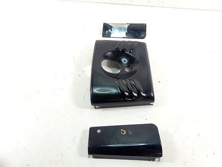 2013 Harley Softail FLSTFB Fat Boy Lo Headlight Fork Cover Panel Set 67987-10BHP {{ shop.shopifyCountryName }} - Mototech271