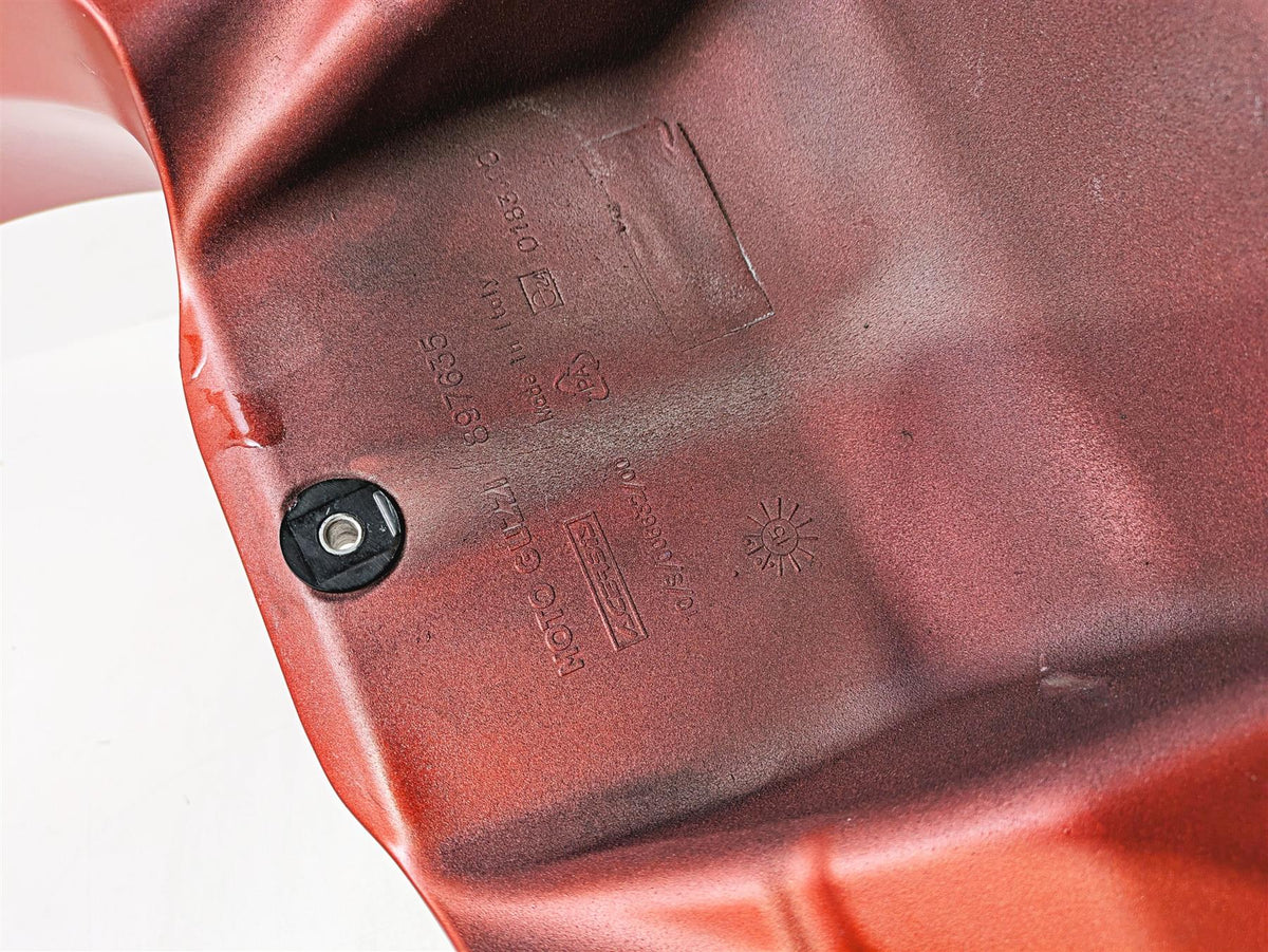2016 Moto Guzzi Stelvio 1200 8V NTX Fuel Gas Petrol Tank & Rear Cover 897635 {{ shop.shopifyCountryName }} - Mototech271