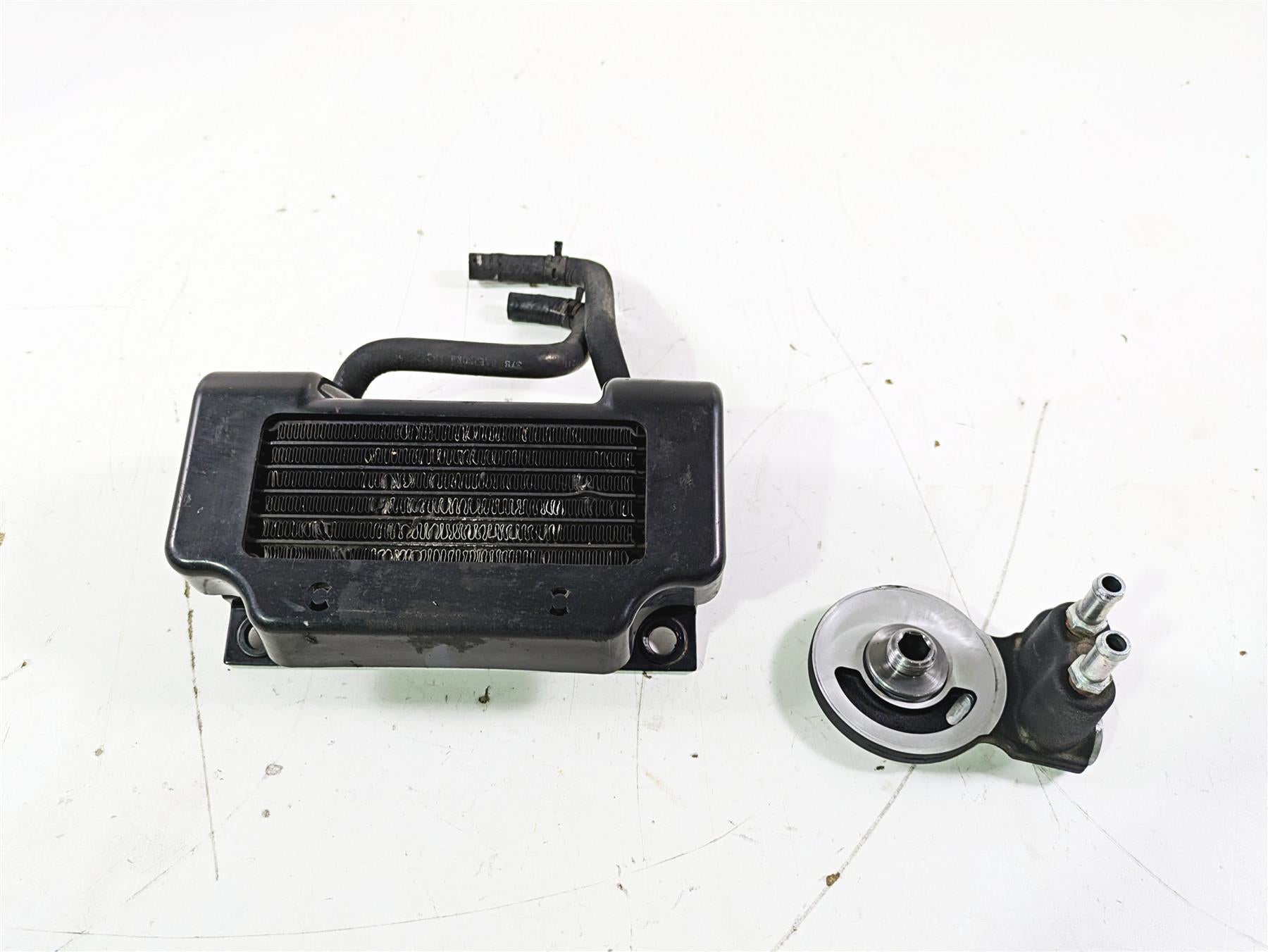 2016 Harley Touring FLTRX Road Glide Oil Cooler Flange Cover Set 63083-11A {{ shop.shopifyCountryName }} - Mototech271