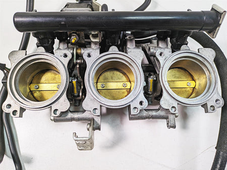 2012 Triumph Tiger 800XC ABS Keihin Throttle Body Fuel Injection Set T1243800 {{ shop.shopifyCountryName }} - Mototech271