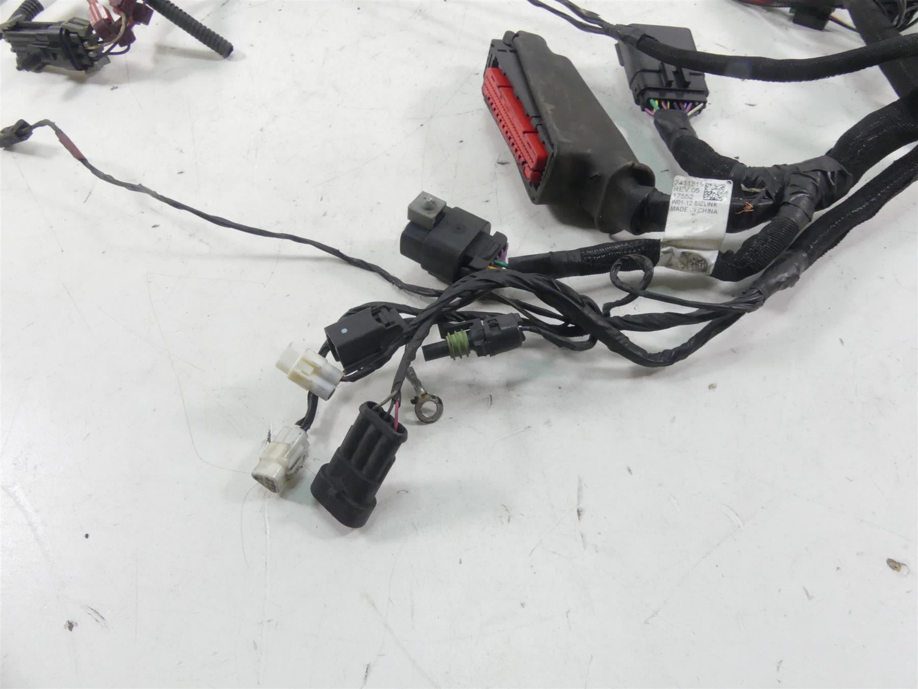 2012 Victory Cross Country Main Wiring Harness Loom Abs - For Parts 2411695 {{ shop.shopifyCountryName }} - Mototech271