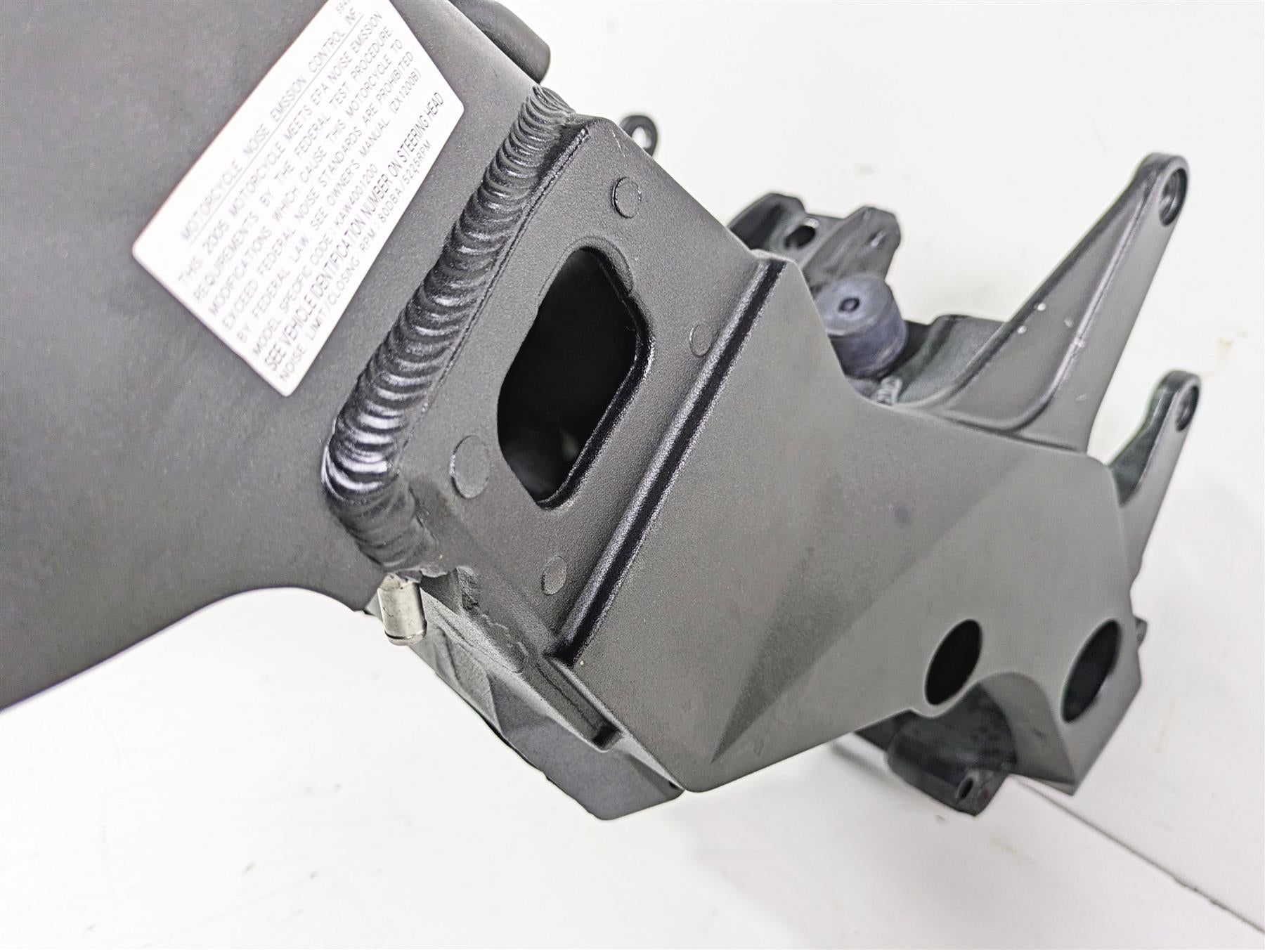 2005 Kawasaki ZX12R Ninja Straight Main Frame Chassis With Clear Texas Title 32160-1774-8F {{ shop.shopifyCountryName }} - Mototech271