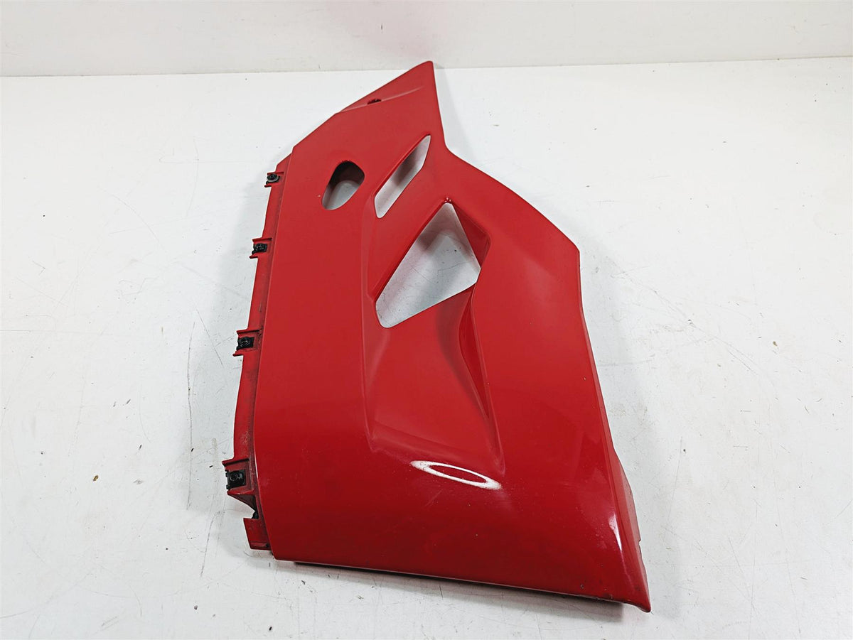 2016 Ducati Panigale 1299 S Left Lower Red Belly Fairing Cover -Read 48013333A {{ shop.shopifyCountryName }} - Mototech271