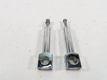 Load image into Gallery viewer, 1999 Harley Dyna FXDL Low Rider 6&quot; Chrome Handlebar Riser Holder Clamps | Mototech271
