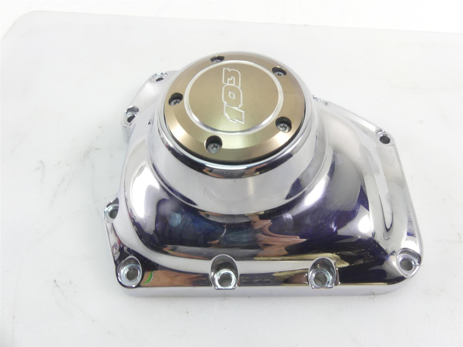 2011 Harley Touring FLTRU Road Glide Engine Side Cam Shaft Cover 103ci 25369-01B {{ shop.shopifyCountryName }} - Mototech271