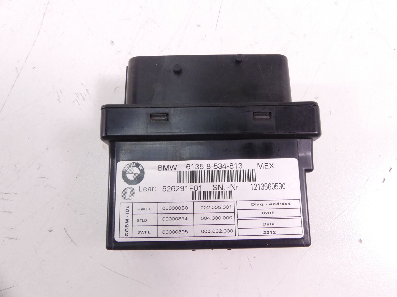 2012 BMW K1600GTL K48 Base Module Satelite  61358534813