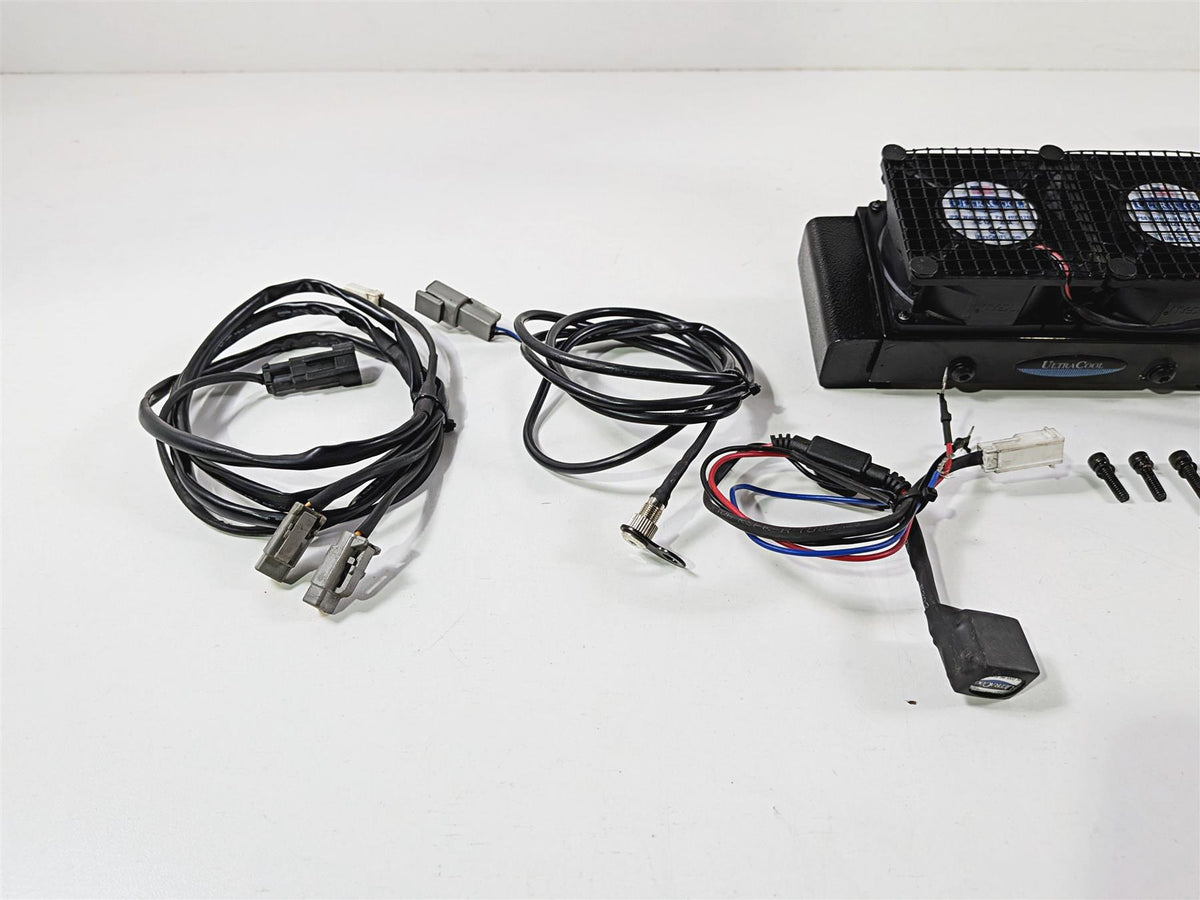2014 Harley Touring FLHTK Electra Glide Ultracool Oil Cooler & Fan Set-Mototech271