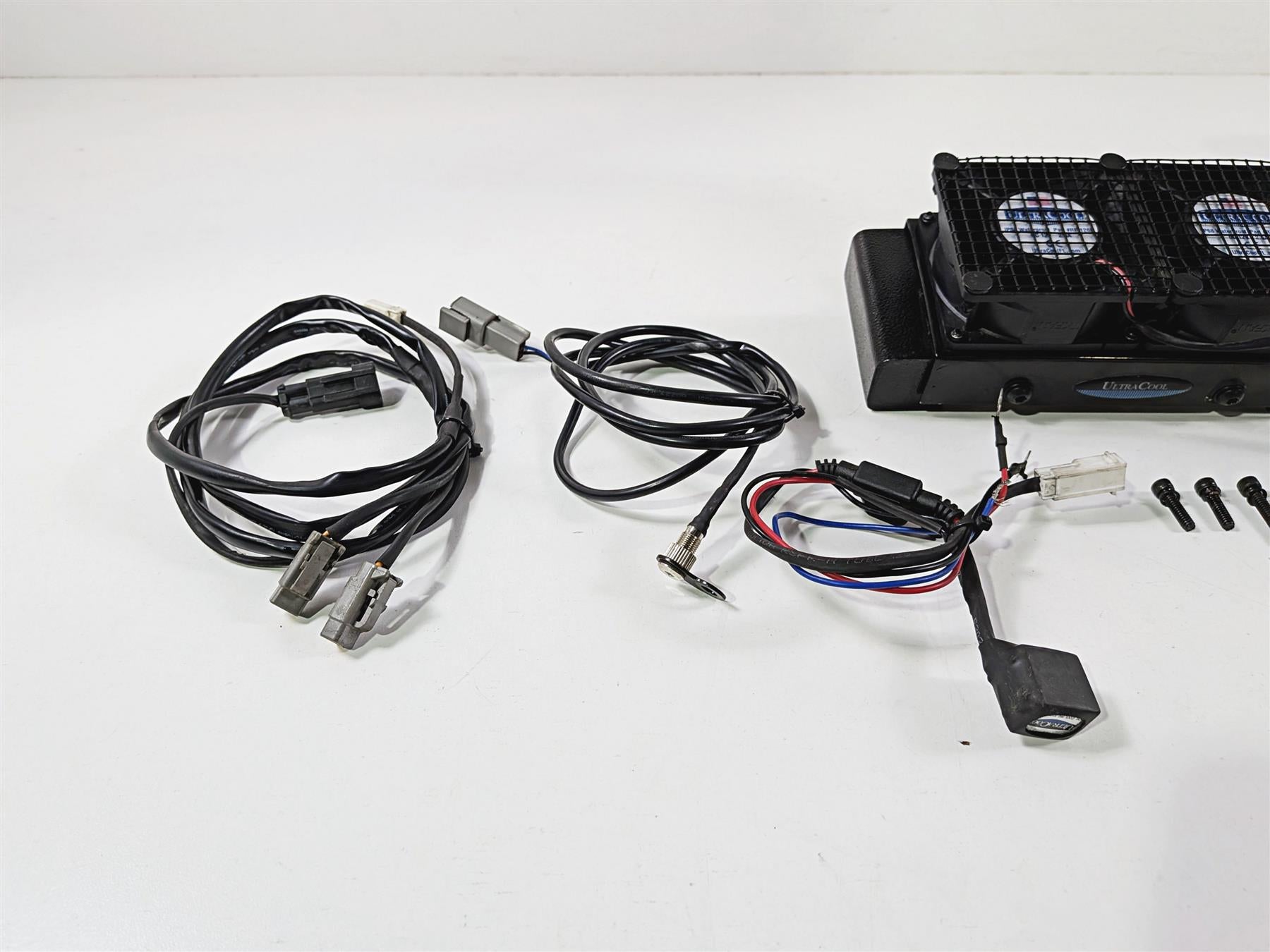 2014 Harley Touring FLHTK Electra Glide Ultracool Oil Cooler & Fan Set-Mototech271