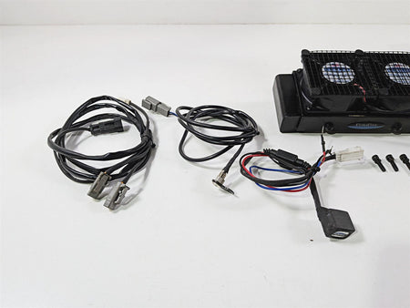 2014 Harley Touring FLHTK Electra Glide Ultracool Oil Cooler & Fan Set-Mototech271