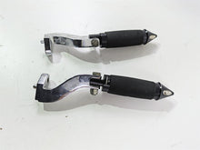 Load image into Gallery viewer, 2001 Harley Touring FLHX Street Glide Avon Spike Rear Footpeg Set &amp; Chrome Mount

