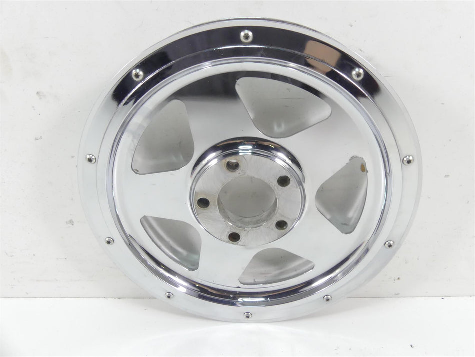 2005 Harley Touring CVO FLHTC SE Electra Glide Chrome Belt Sprocket Pulley 70T {{ shop.shopifyCountryName }} - Mototech271