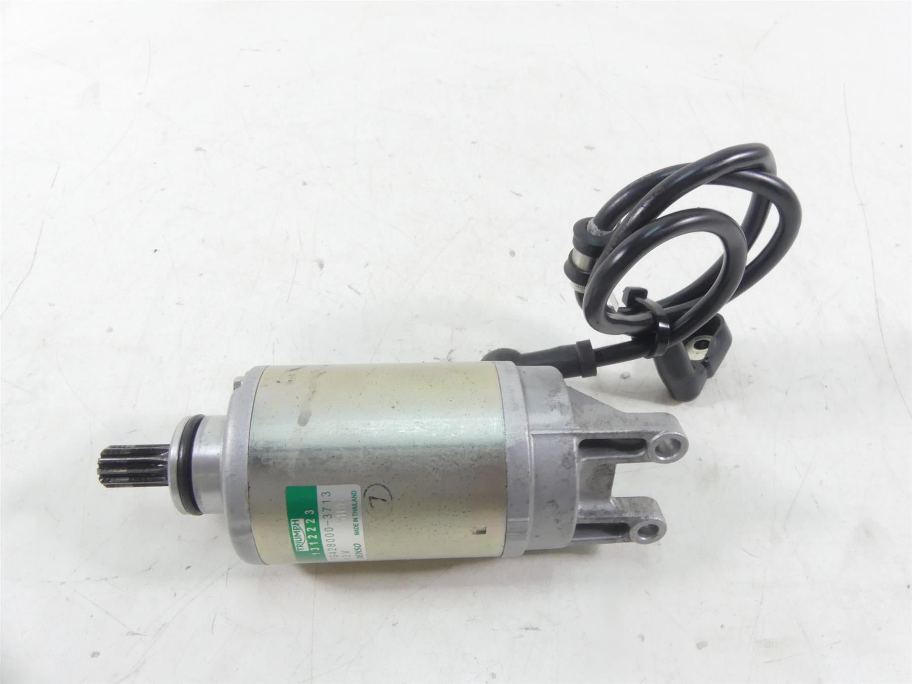 2019 Triumph Street Triple 765R Denso Engine Starter Motor T1312223 {{ shop.shopifyCountryName }} - Mototech271