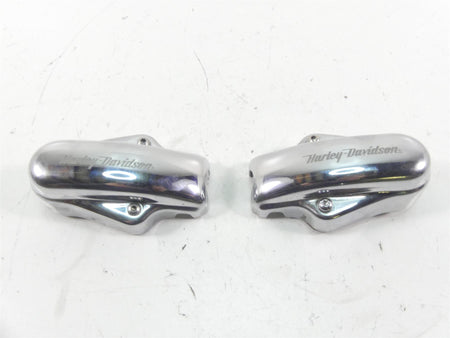 2004 Harley Softail FXSTD SE CVO Deuce Rear Chrome Axle Nut Covers 44500-03B {{ shop.shopifyCountryName }} - Mototech271