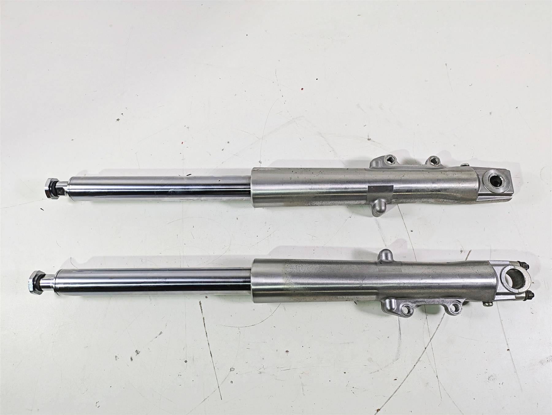 2008 Harley Touring FLHTP Electra Glide Straight Front Fork Set -Read 46502-06 {{ shop.shopifyCountryName }} - Mototech271