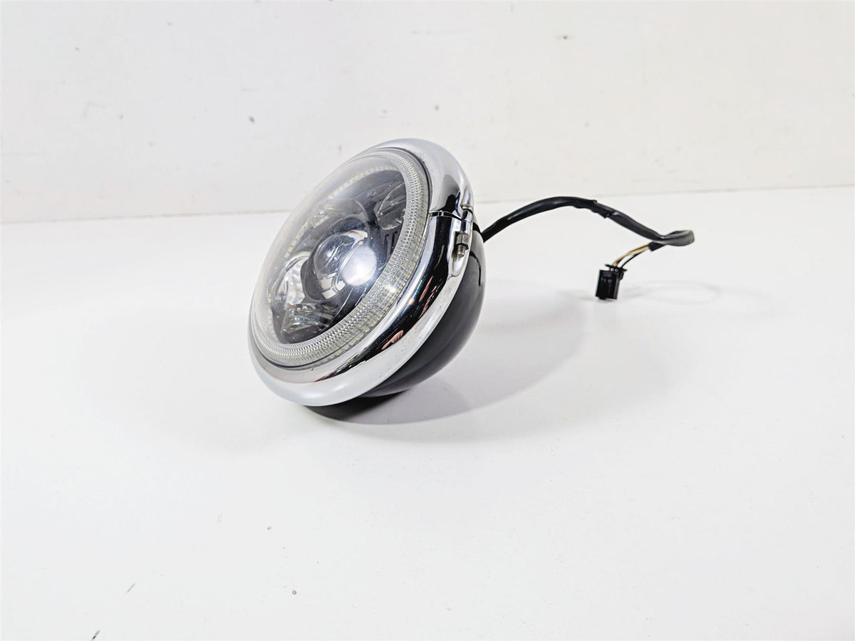 2014 Harley FXDL Dyna Low Rider Head Light Lamp Headlight & Mount 69774-07A {{ shop.shopifyCountryName }} - Mototech271