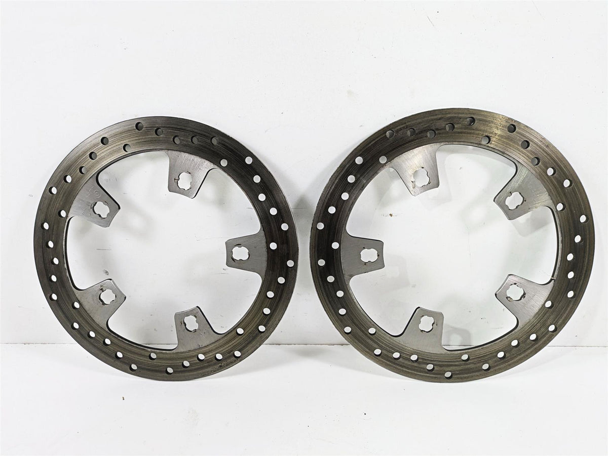 2021 Harley Touring FLTRX Road Glide Brembo Front Brake Rotor Disc Set 41500017 {{ shop.shopifyCountryName }} - Mototech271