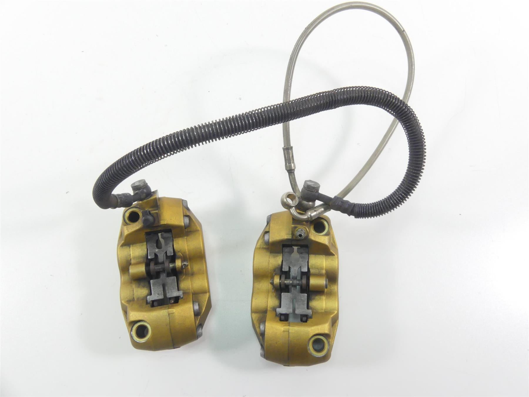 2006 Triumph Daytona 675 Front Nissin 108mm Brake Caliper Set T2021220 T2021230 {{ shop.shopifyCountryName }} - Mototech271