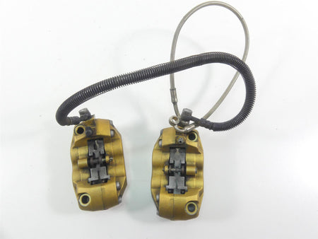 2006 Triumph Daytona 675 Front Nissin 108mm Brake Caliper Set T2021220 T2021230 {{ shop.shopifyCountryName }} - Mototech271