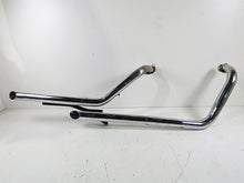 Load image into Gallery viewer, 2002 Honda V-Twin VTX1800 C Cobra 2&quot; Straight Slash Cut Drag Exhaust Set 1275 | Mototech271

