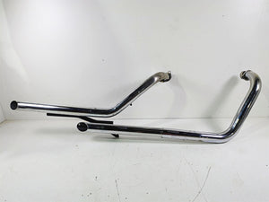 2002 Honda V-Twin VTX1800 C Cobra 2" Straight Slash Cut Drag Exhaust Set 1275 | Mototech271