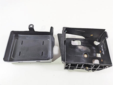 2008 Harley FXDSE CVO Dyna Black Battery Tray & Cover 70379-06B-Mototech271