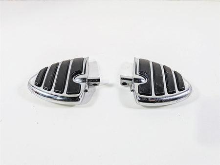 2009 Harley FXCWC Softail Rocker Mini Chrome Wing Front Footpeg Foot Rest Set {{ shop.shopifyCountryName }} - Mototech271