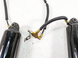 2013 Harley Touring FLHX Street Glide Rear Air Ride Shock Damper Set 54662-09