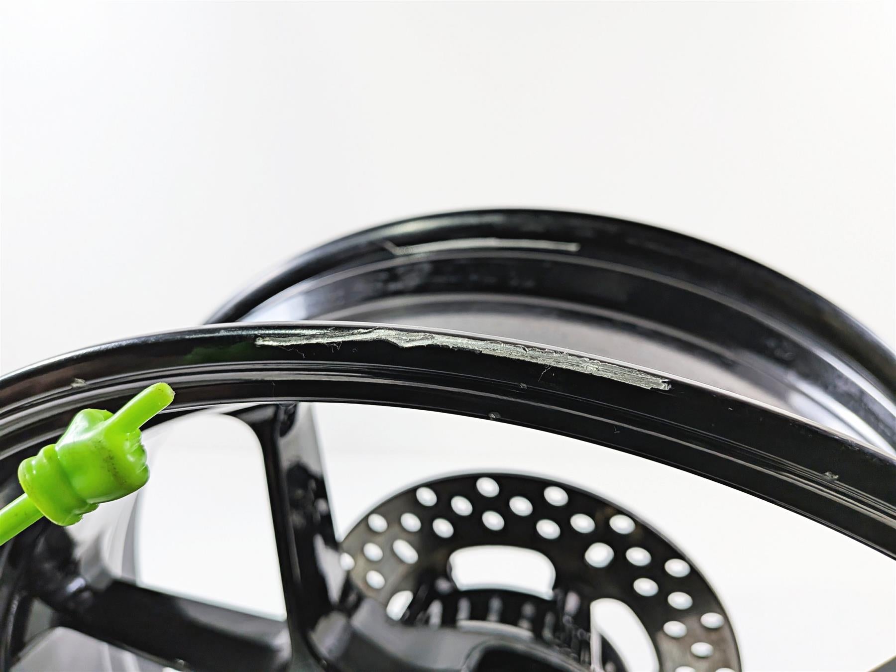 2014 Aprilia RSV4 RR Factory Straight Black Rear Wheel Rim 17x6 896757 {{ shop.shopifyCountryName }} - Mototech271