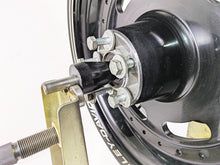 Load image into Gallery viewer, 2015 Harley FXDF Dyna Fat Bob Rear Wheel Rim Straight 16x5 Black 40900261
