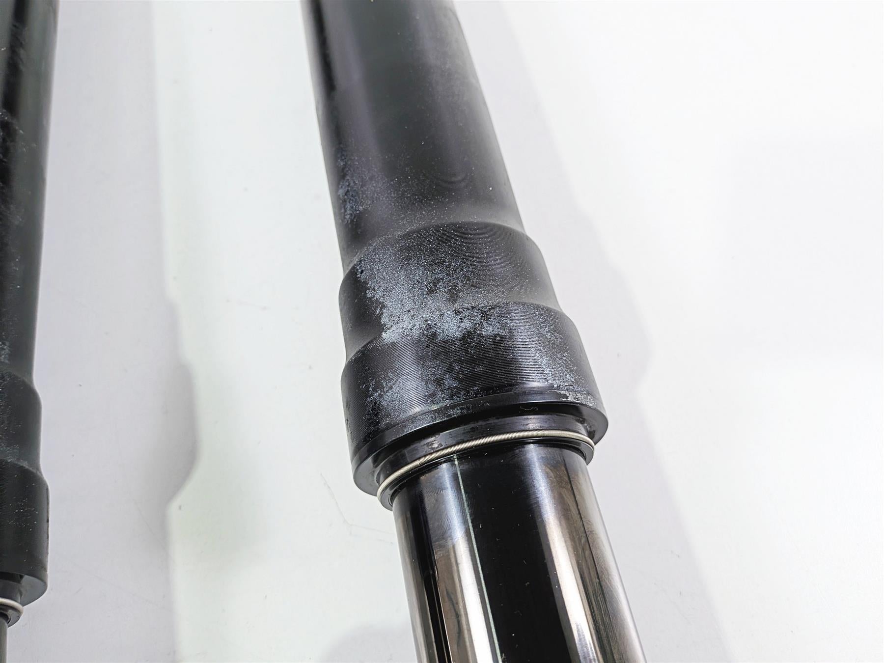 2015 Ducati Diavel Dark Front Fork Legs -Straight No Leaks 34420392A 34520393A-Mototech271