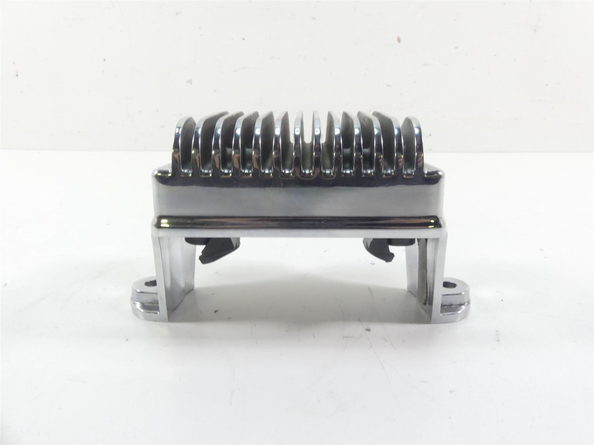 2009 Harley FLHTCU SE4 CVO E-Glide Chrome Rectifier Voltage Regulator 74622-09 {{ shop.shopifyCountryName }} - Mototech271