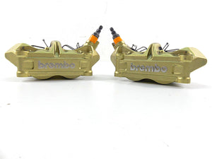 2013 BMW S1000RR K46 Front Brembo Brake Caliper Set 34117714783 34117714784