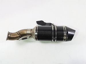 2013 Ducati Hypermotard 821 SP Arrow Exhaust Carbon Slip On Muffler 71806MK
