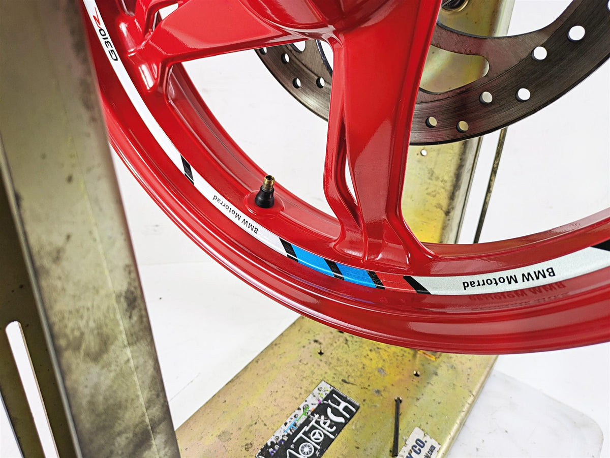 2023 BMW G310R K03 Red Front Wheel Rim 17.3 READ 36311542859 {{ shop.shopifyCountryName }} - Mototech271