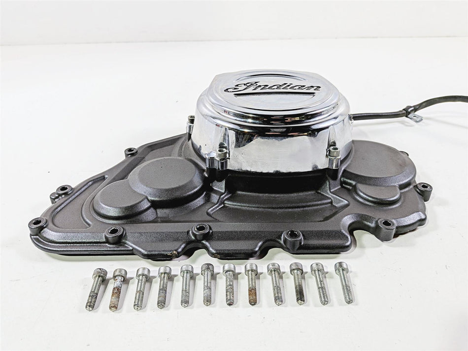 2020 Indian Challenger Limited Alternator Stator & Chrome Cover 4015237 5140623-Mototech271