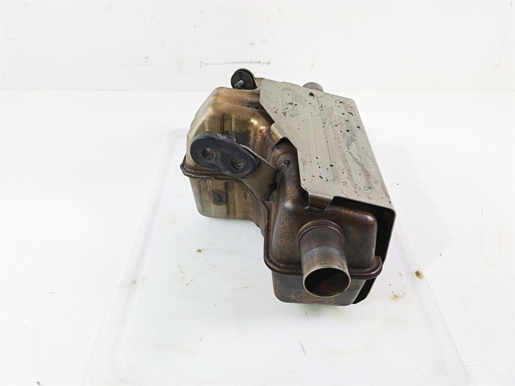 2006 Triumph Rocket 3 Muffler Connection Chamber Silencer T2209300 {{ shop.shopifyCountryName }} - Mototech271