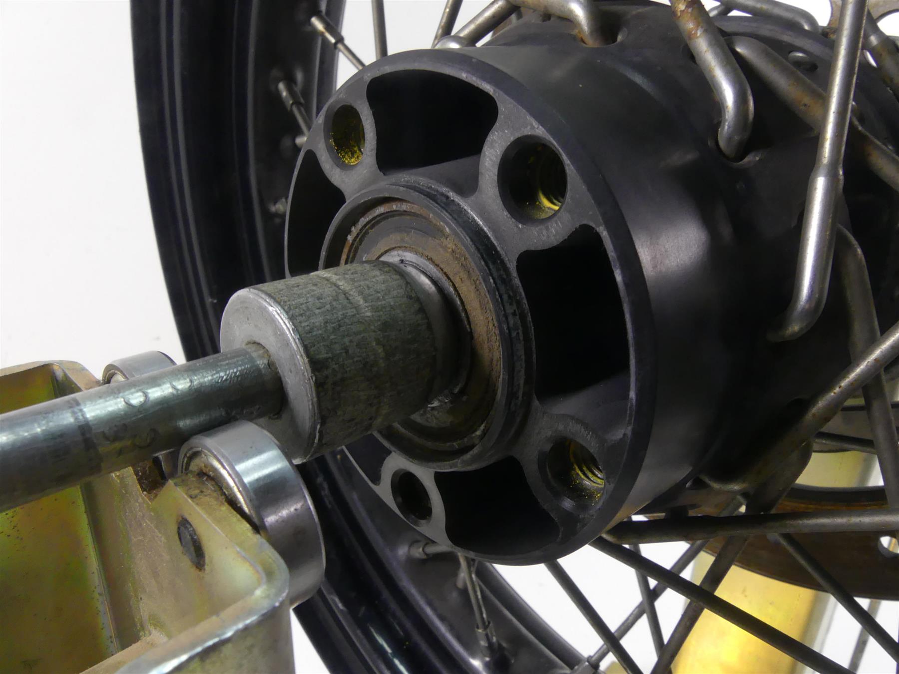 2007 Harley Sportster XL1200 Nightster Rear Straight 16x3 Wheel Rim 43832-07 {{ shop.shopifyCountryName }} - Mototech271