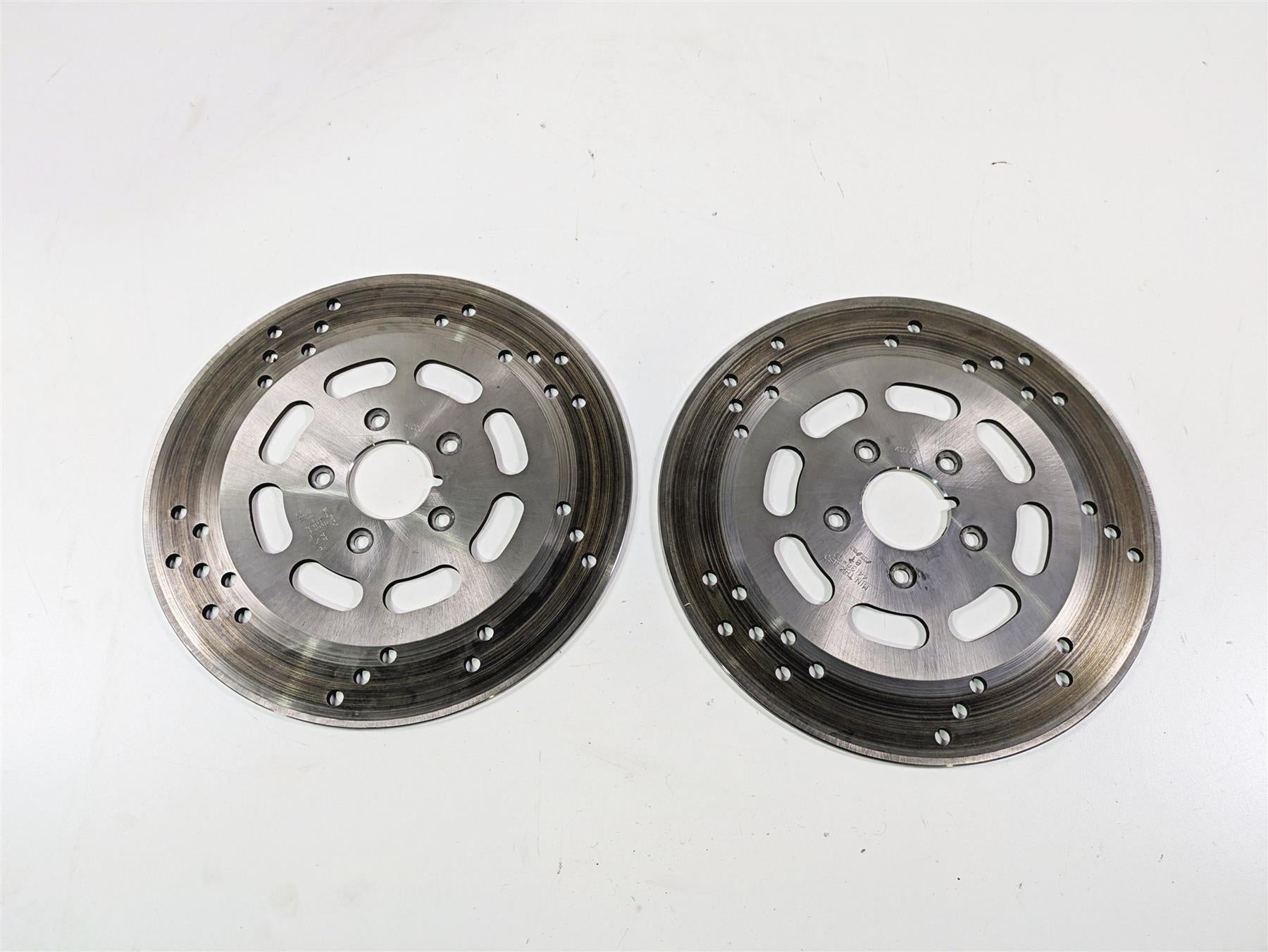 1999 Harley Touring FLHTCUI E-Glide Front Brake Rotor Disc Set 44136-92