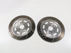 1999 Harley Touring FLHTCUI E-Glide Front Brake Rotor Disc Set 44136-92
