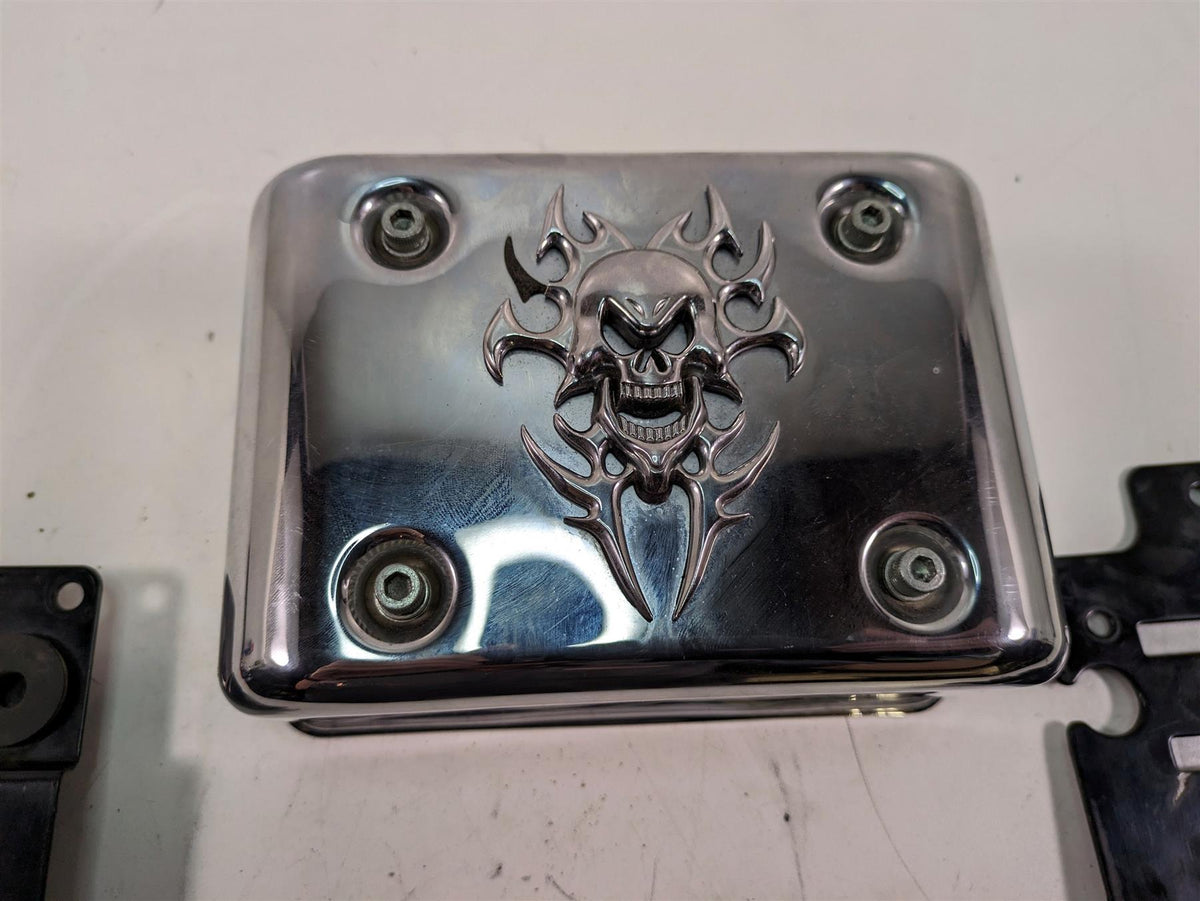 2000 Harley Dyna FXDL Low Rider Electrical Box Carrier & Chrome Cover 66333-99 {{ shop.shopifyCountryName }} - Mototech271